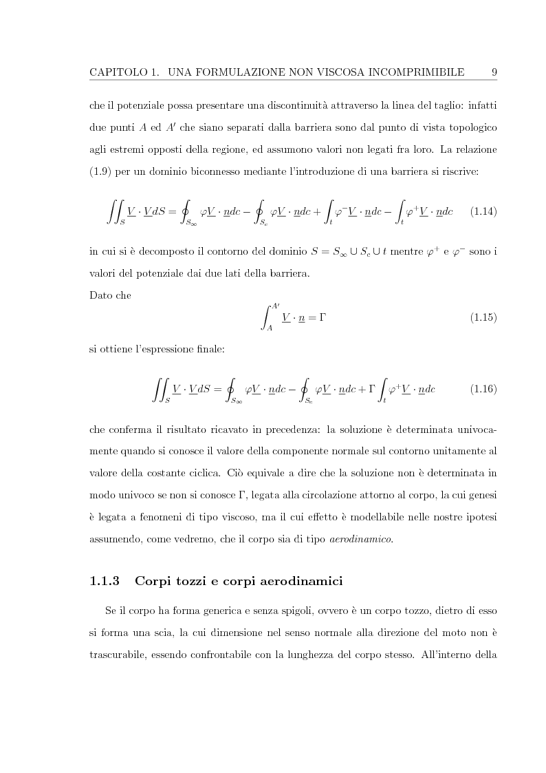 Anteprima della tesi: Calcolo della resistenza indotta con un integrale di scia, Pagina 13