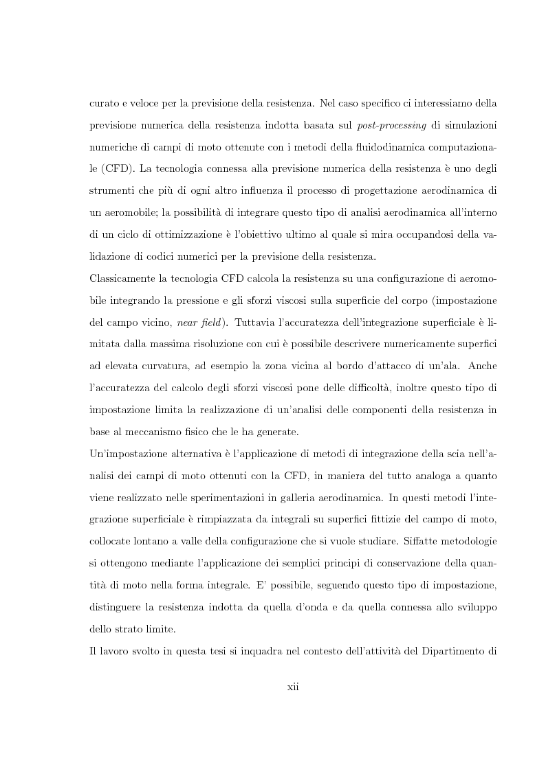 Anteprima della tesi: Calcolo della resistenza indotta con un integrale di scia, Pagina 3