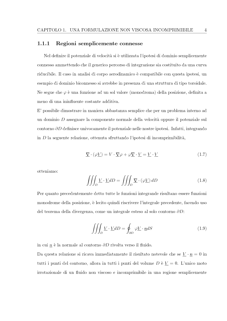 Anteprima della tesi: Calcolo della resistenza indotta con un integrale di scia, Pagina 8
