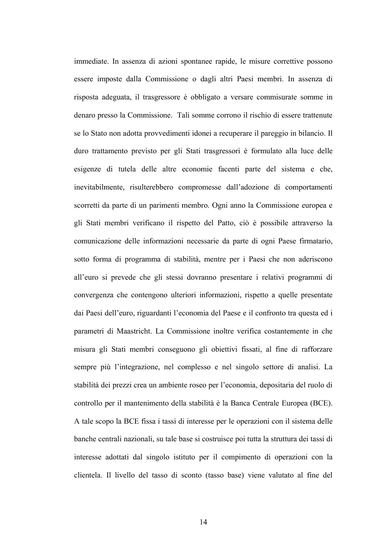 Anteprima della tesi: Prospettive economico-finanziarie 2007-2013, Pagina 10