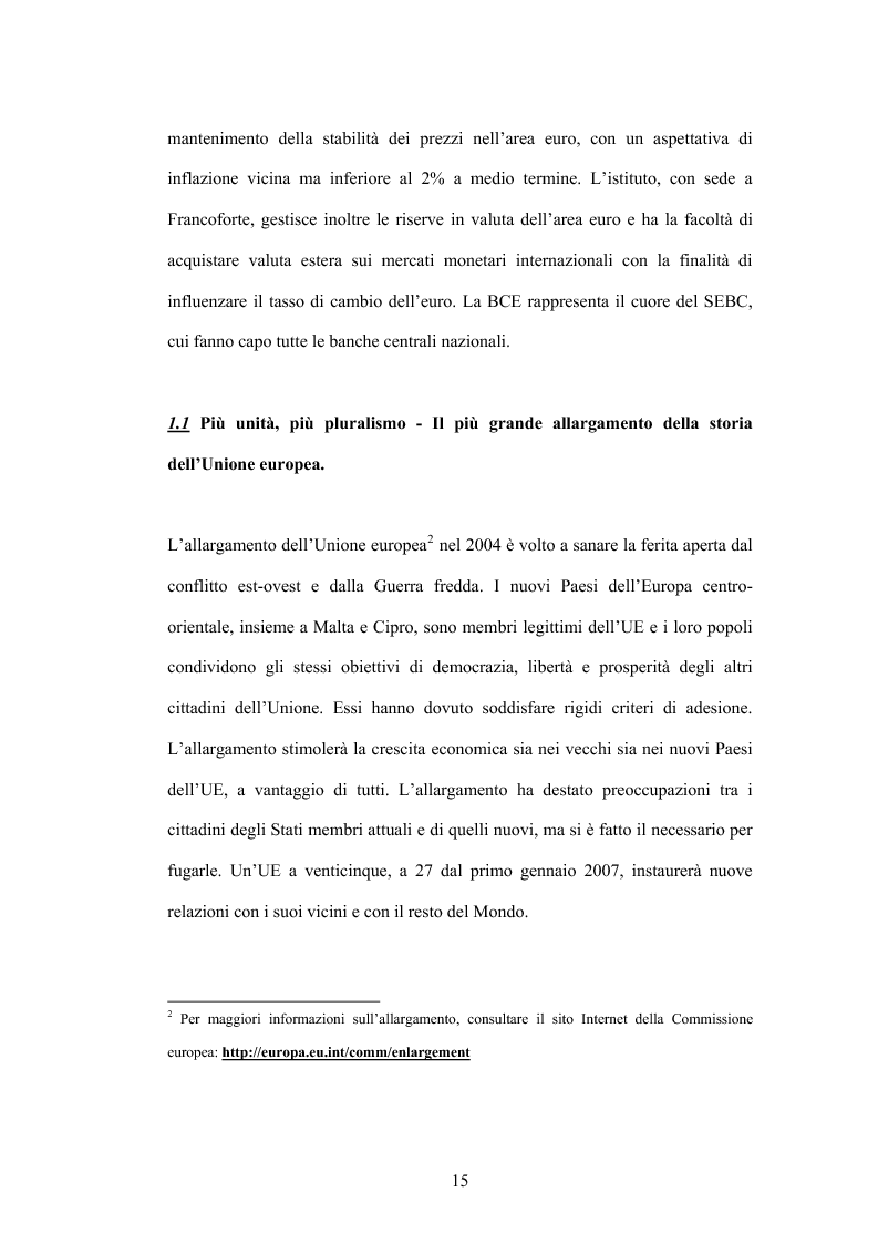 Anteprima della tesi: Prospettive economico-finanziarie 2007-2013, Pagina 11
