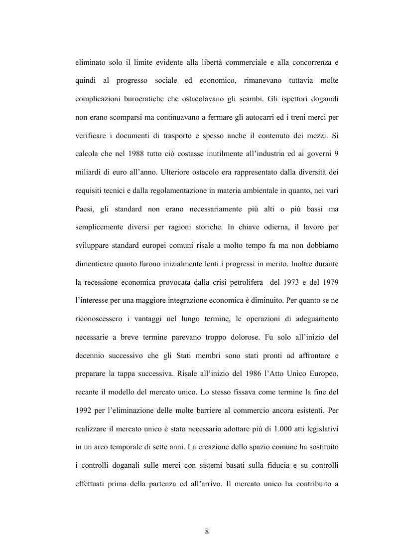 Anteprima della tesi: Prospettive economico-finanziarie 2007-2013, Pagina 4