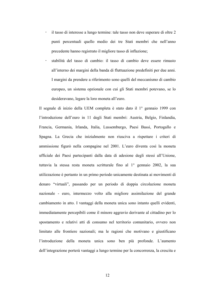 Anteprima della tesi: Prospettive economico-finanziarie 2007-2013, Pagina 8