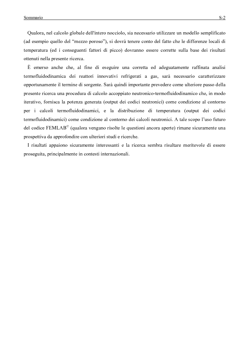 Anteprima della tesi: Analisi termofluidodinamica dei reattori nucleari innovativi refrigerati a gas, Pagina 7