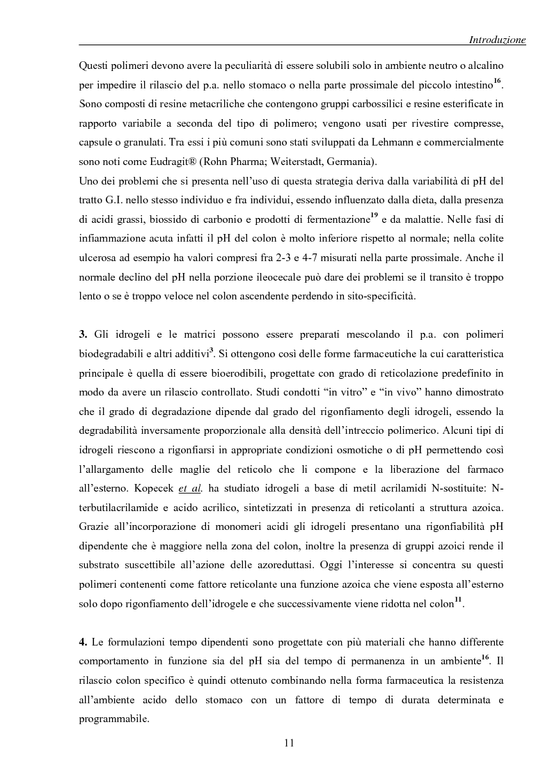 Anteprima della tesi: Profarmaci polimerici per rilascio sito specifico, Pagina 6