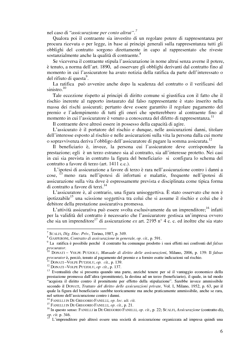 Anteprima della tesi: Le dichiarazioni inesatte e reticenti rese all'assicuratore, Pagina 3
