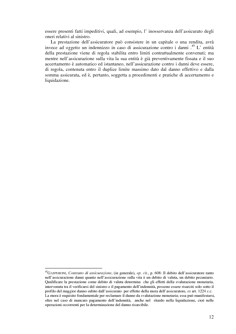 Anteprima della tesi: Le dichiarazioni inesatte e reticenti rese all'assicuratore, Pagina 9