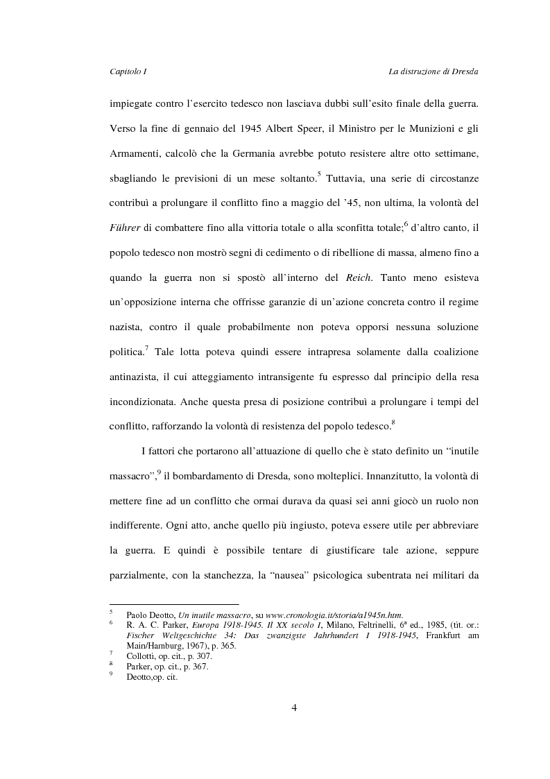 Anteprima della tesi: Dresda: distruzione e ricostruzione, Pagina 3