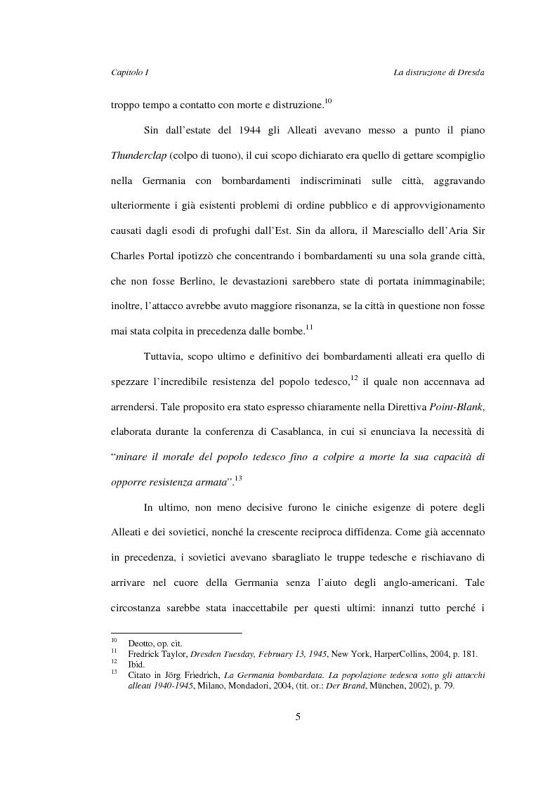 Anteprima della tesi: Dresda: distruzione e ricostruzione, Pagina 4