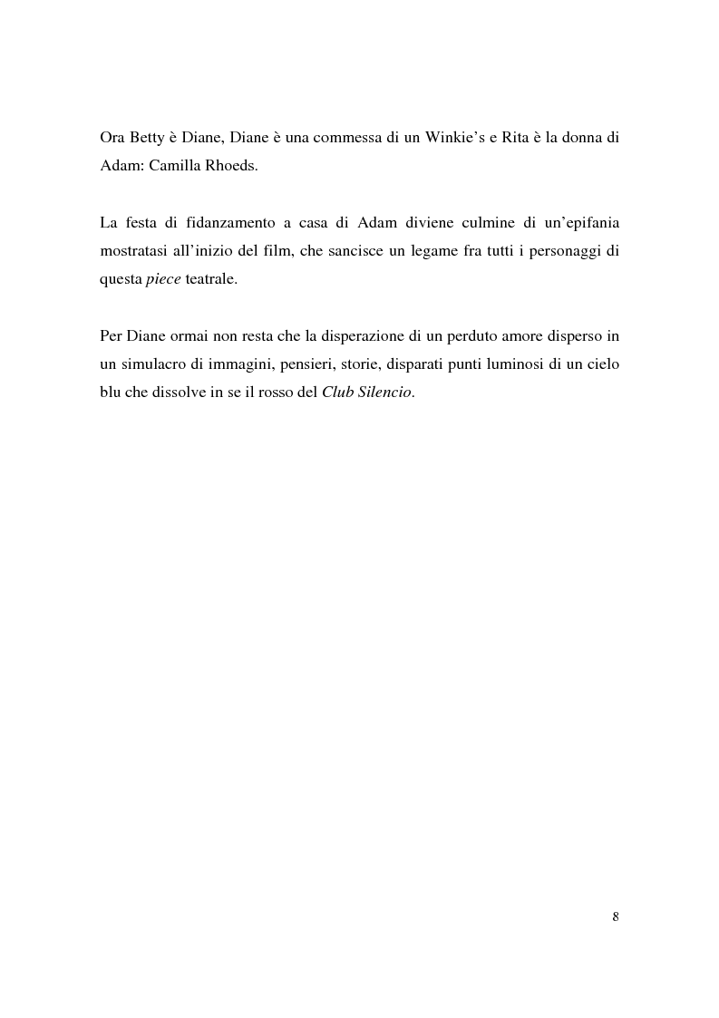 Anteprima della tesi: Mulholland Drive di David Lynch, Strada di un'epistemologia, Pagina 8