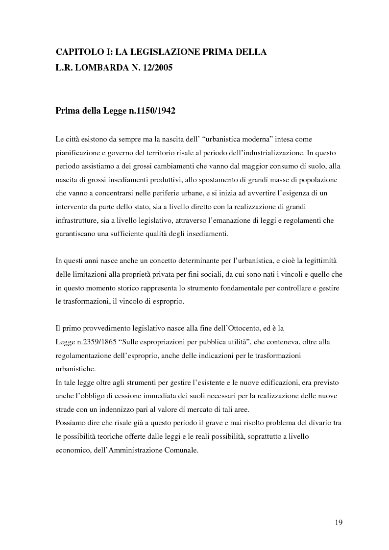Anteprima della tesi: Un nuovo strumento per la pianificazione in Lombardia - La perequazione a Darfo Boario Terme, Pagina 5