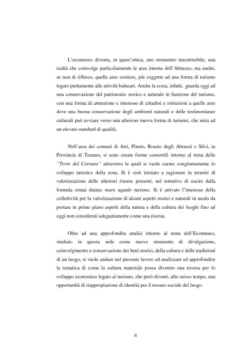 Anteprima della tesi: Dalla cultura materiale all'ecomuseo, Pagina 3