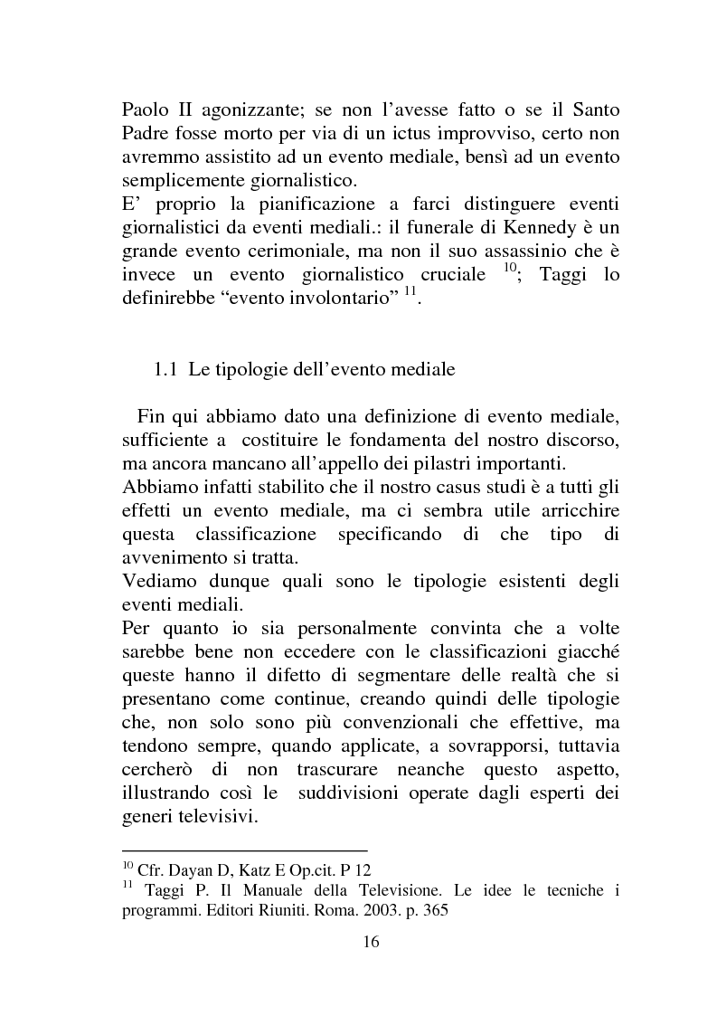Anteprima della tesi: Morto un Papa se ne fa un altro... show, Pagina 10