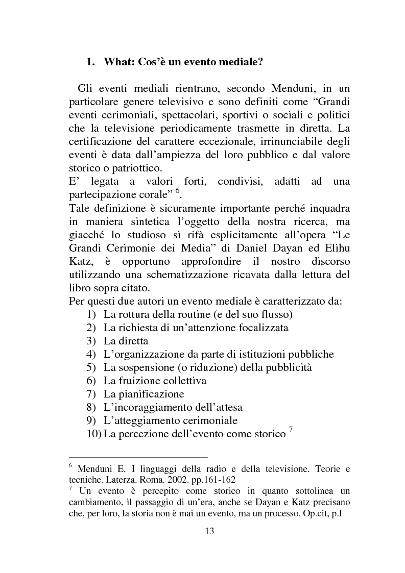 Anteprima della tesi: Morto un Papa se ne fa un altro... show, Pagina 7