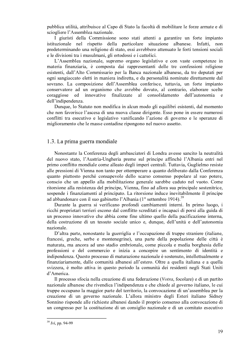 Anteprima della tesi: Da nido delle aquile a porta dei Balcani. Prospettive di sviluppo dell'Albania sulla strada dell'integrazione europea, Pagina 11