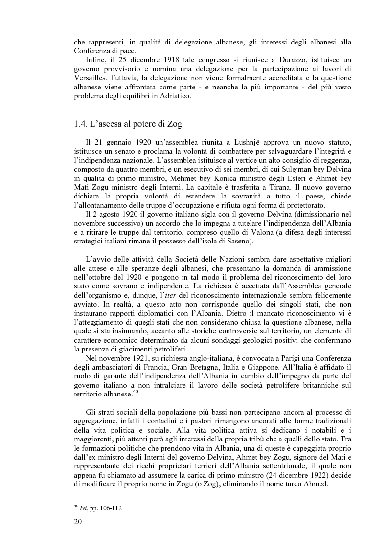 Anteprima della tesi: Da nido delle aquile a porta dei Balcani. Prospettive di sviluppo dell'Albania sulla strada dell'integrazione europea, Pagina 12