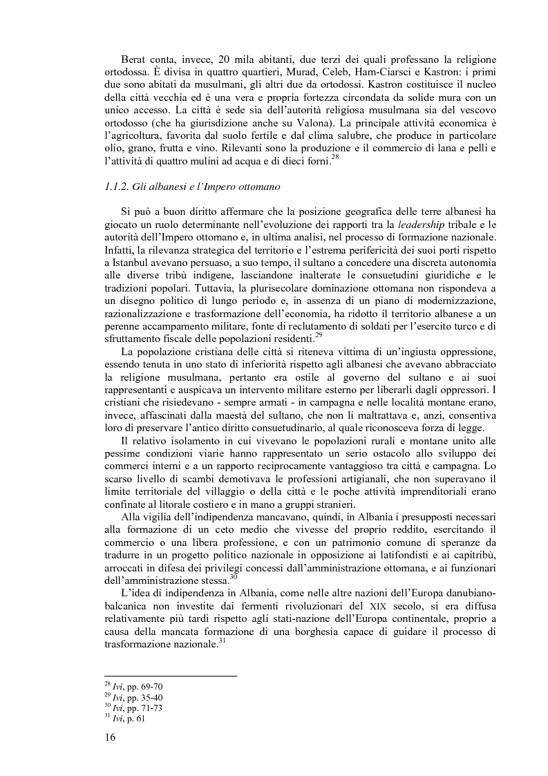 Anteprima della tesi: Da nido delle aquile a porta dei Balcani. Prospettive di sviluppo dell'Albania sulla strada dell'integrazione europea, Pagina 8