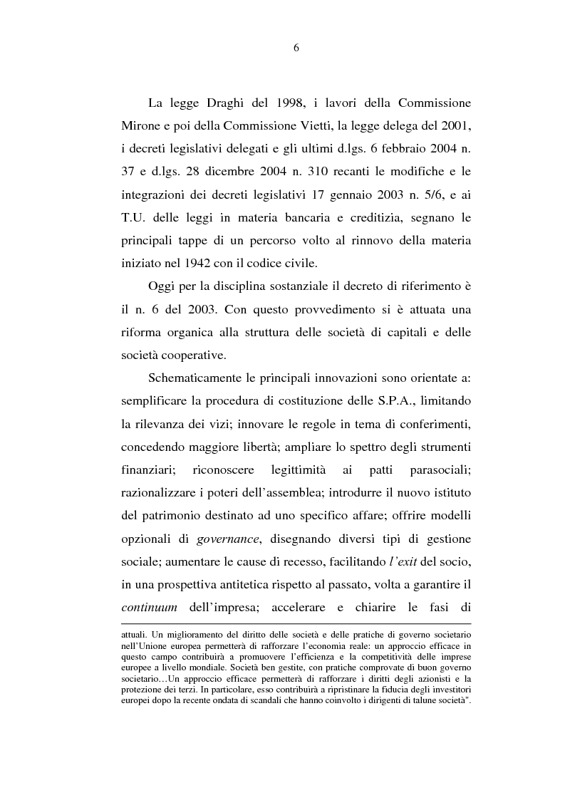 Anteprima della tesi: Le azioni di responsabilità: amministratori, sindaci, revisori contabili, liquidatori., Pagina 6
