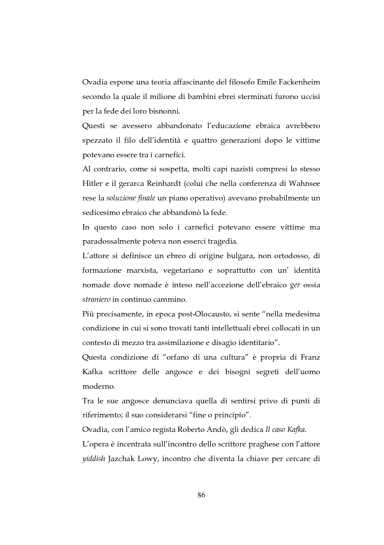 Anteprima della tesi: Il teatro di Moni Ovadia, Pagina 3