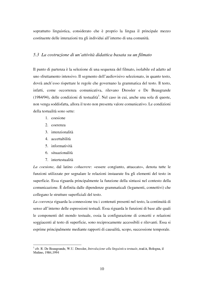 Anteprima della tesi: Didattica dell'italiano a bambini stranieri: il progetto Laposs, Pagina 10