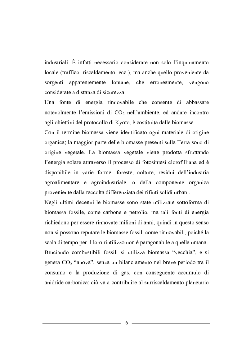 Anteprima della tesi: Generazione di energia elettrica da biomassa: analisi del recupero della sansa di olive con l'approccio del Life Cycle Assessment, Pagina 3