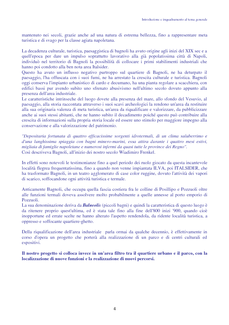 Anteprima della tesi: Il ‘quartiere operaio’ di Bagnoli. Analisi, valutazione della trasformazione urbana e una proposta di scenario progettuale., Pagina 2