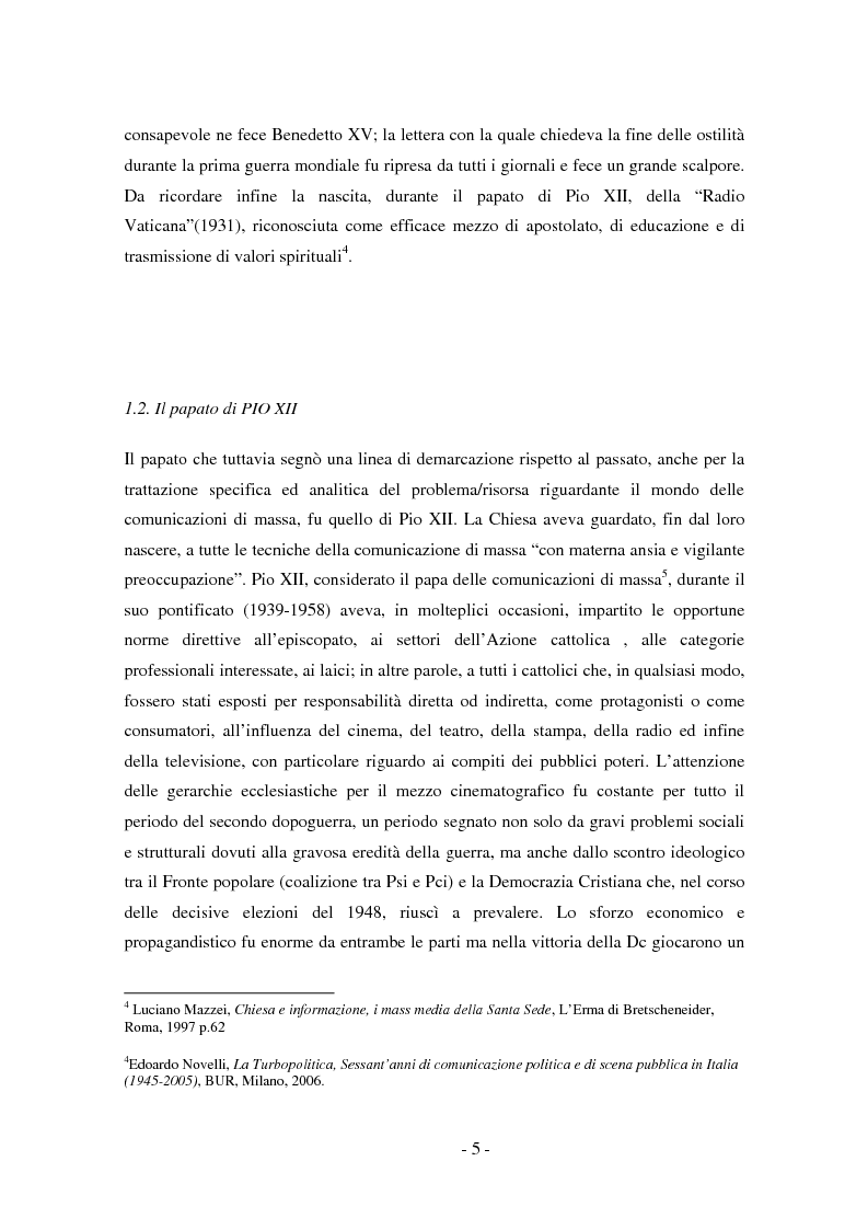 Anteprima della tesi: La tv della CEI : Sat2000, Pagina 5