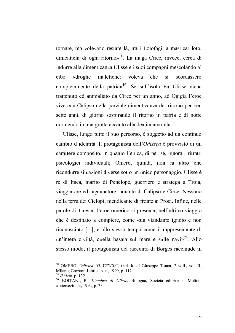Anteprima della tesi: Il mito di Ulisse nell'opera di Jorge Luis Borges, Pagina 15