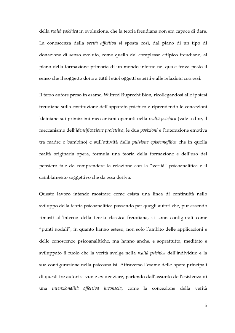 Anteprima della tesi: La verità psicoanalitica, Pagina 4