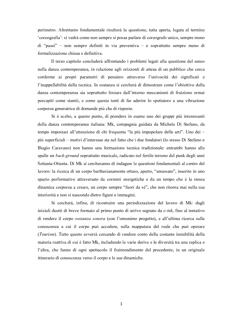 Anteprima della tesi: Danze al tramonto della metafisica. Il caso Mk, Pagina 3