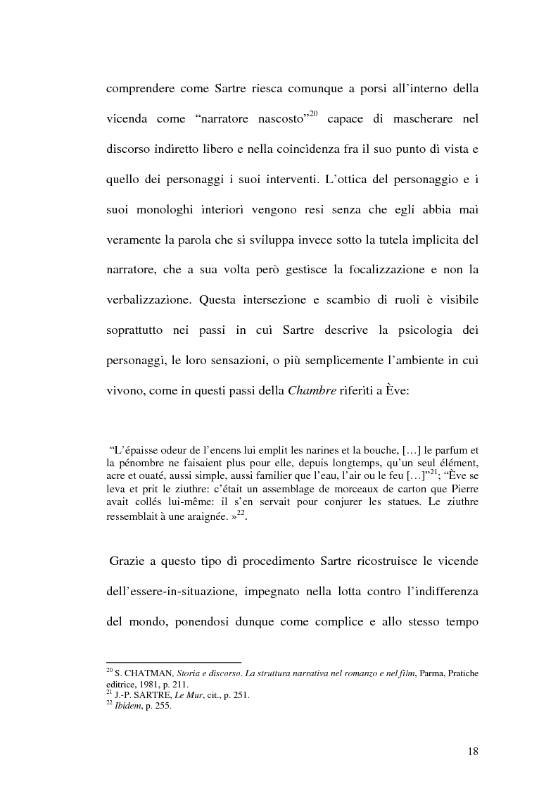 Anteprima della tesi: Teoria e pratica del confronto letterario nell'opera di Jean-Paul Sartre, Pagina 15