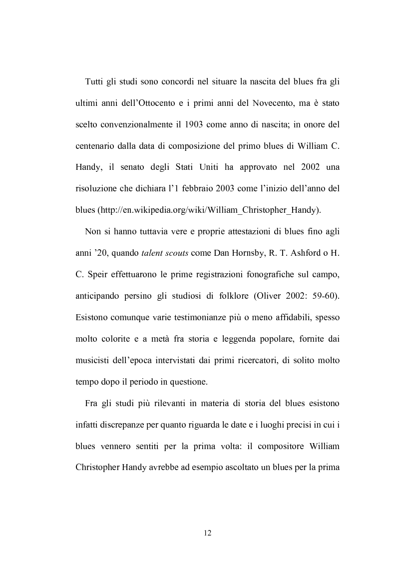Anteprima della tesi: Gerhard Kubik ''Africa and the Blues'' (1999): presentazione del testo e saggio di traduzione, Pagina 11