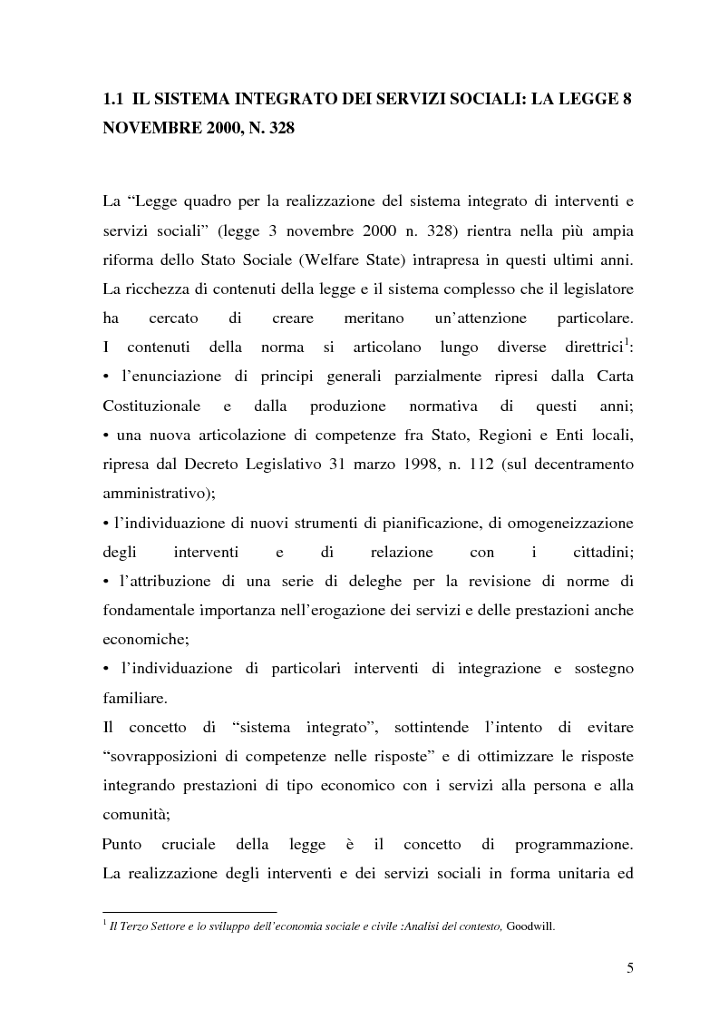 Anteprima della tesi: Formule gestionali innovative per la governance locale dei servizi sociali, Pagina 3
