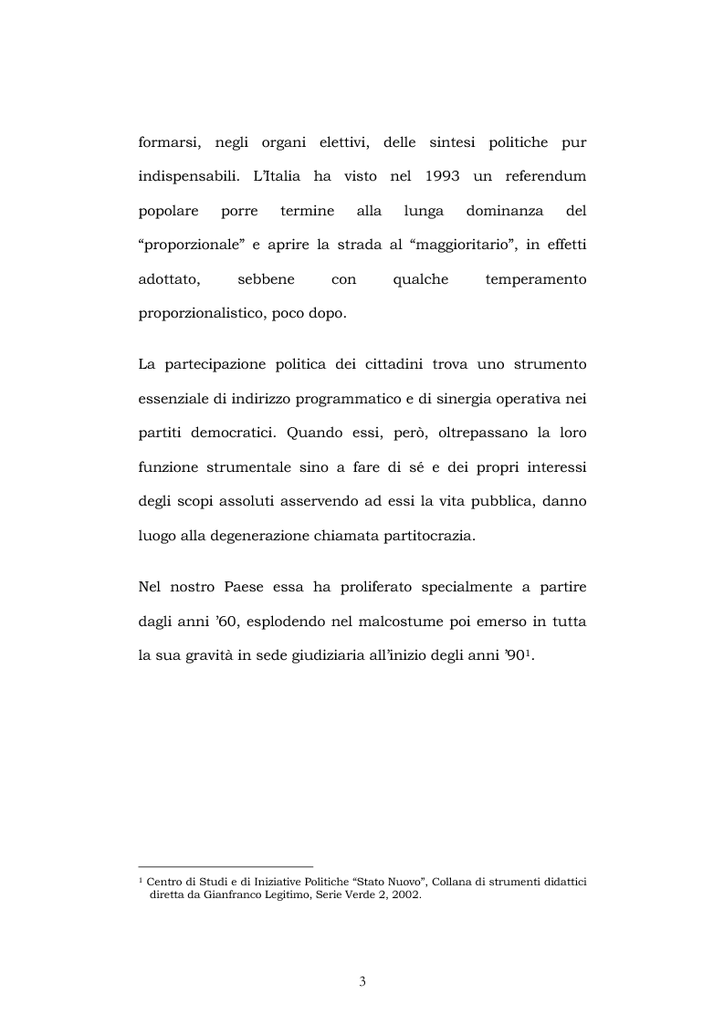 Anteprima della tesi: L'azione strategica degli enti locali: dal programma elettorale al piano esecutivo di gestione, Pagina 5