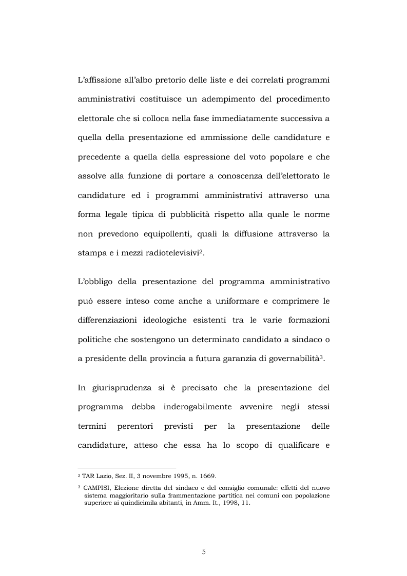 Anteprima della tesi: L'azione strategica degli enti locali: dal programma elettorale al piano esecutivo di gestione, Pagina 7