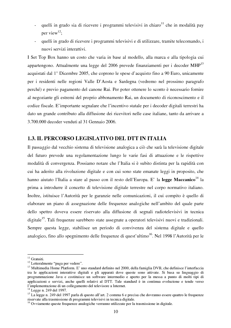 Anteprima della tesi: L'infanzia del digitale terrestre e la generazione internet. Analisi di applicazioni interattive per bambini e ragazzi, Pagina 6
