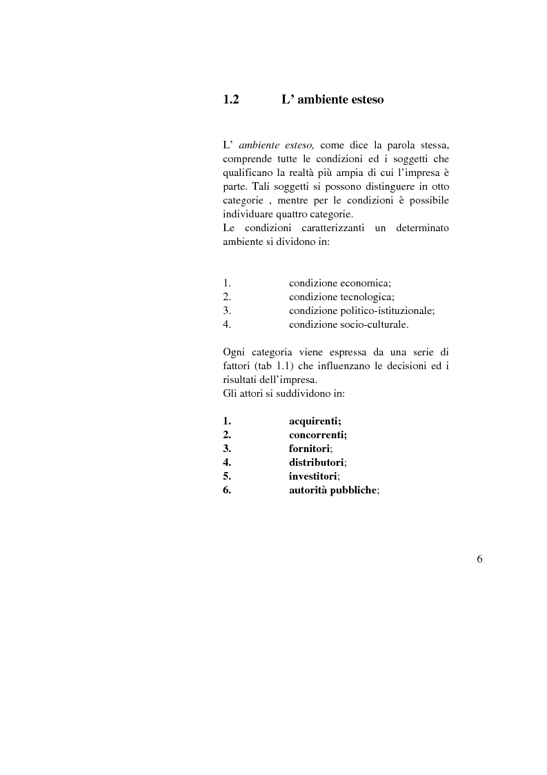 Anteprima della tesi: Analisi competitiva e strategie di posizionamento: il caso della stampa periodica, Pagina 6