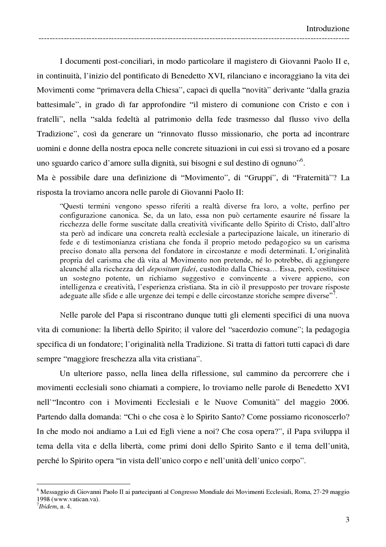 Anteprima della tesi: Monaci nel cuore della città. La ''Fraternité de Jérusalem''., Pagina 2