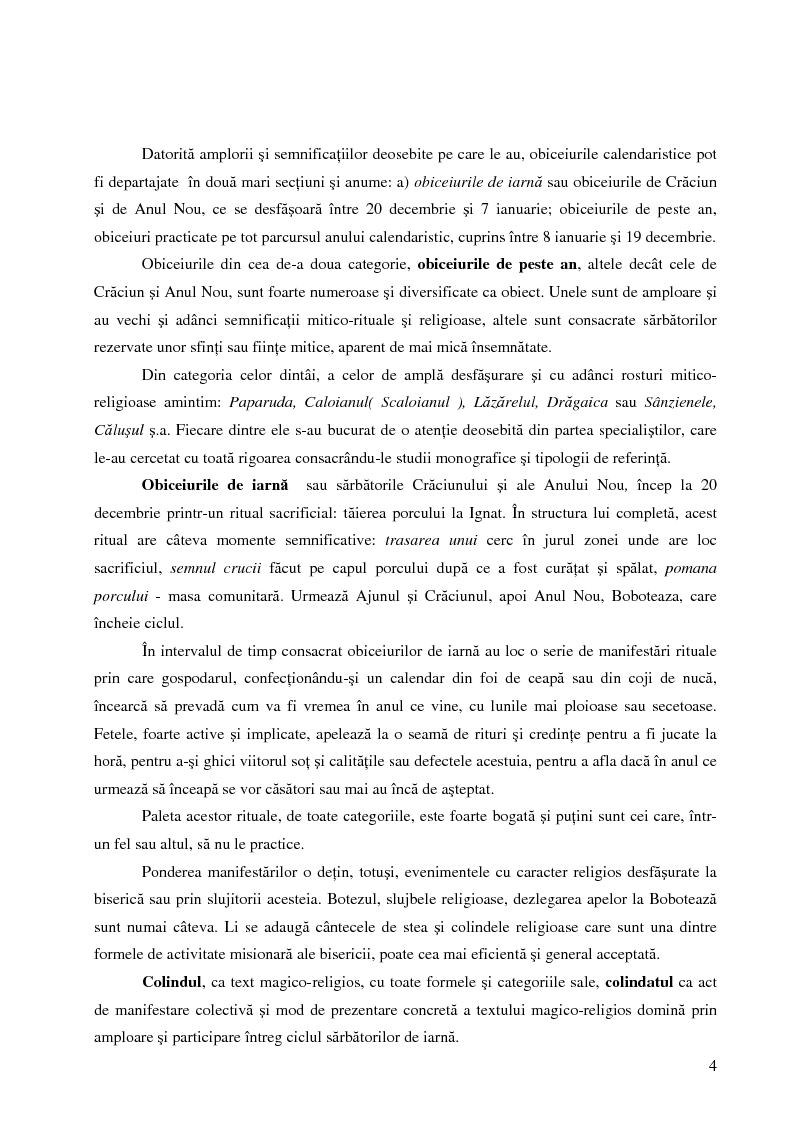 Anteprima della tesi: Calusul si Calusarii, Pagina 3