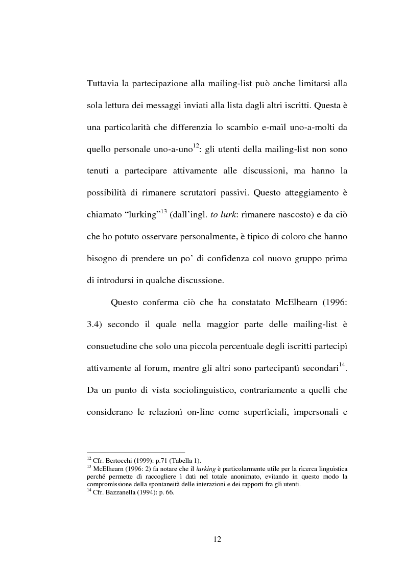 Anteprima della tesi: La posta elettronica tra oralità e scrittura, Pagina 10