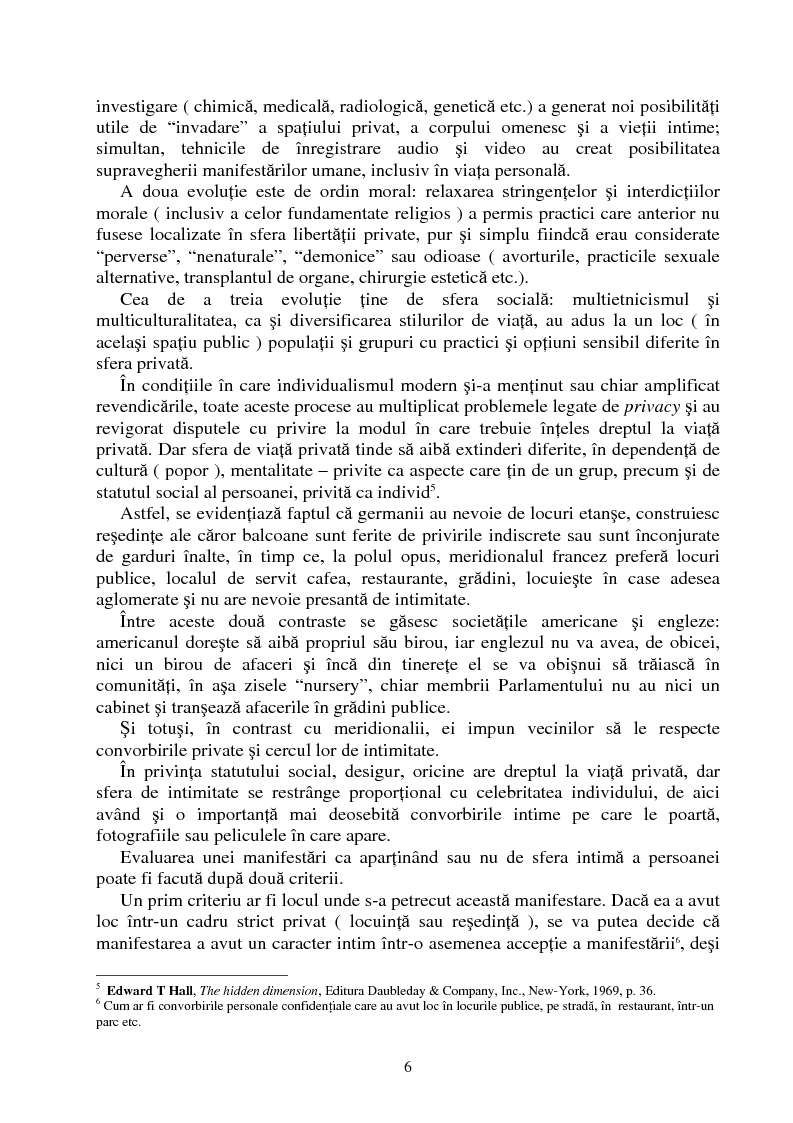 Anteprima della tesi: Incalcarea dreptului la viata privata prin interceptarea de imagini si sunete, Pagina 2