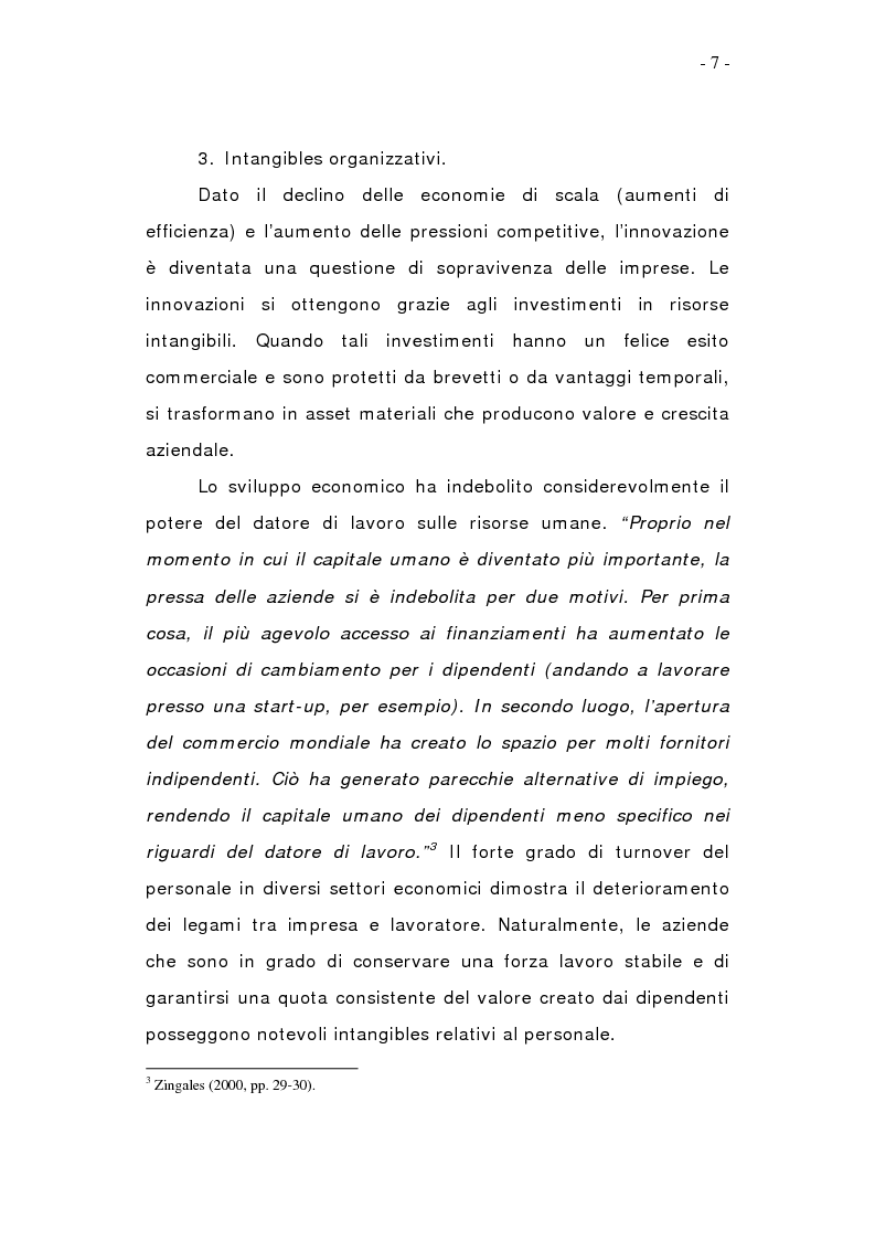 Anteprima della tesi: Impatto degli IAS/IFRS sulla valutazione, contabilizzazione e comunicazione degli intangibles: analisi settore dei media, Pagina 7