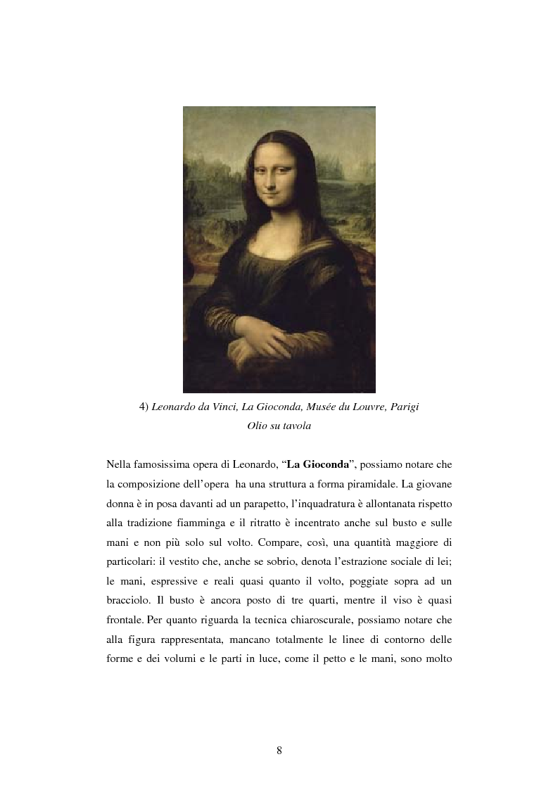 Anteprima della tesi: La tecnica dello sfumato e il chiaroscuro - luce e ombra nell'arte, Pagina 6