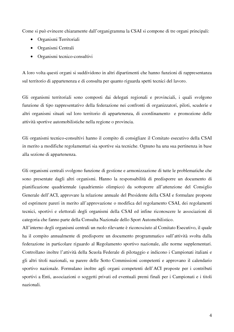 Anteprima della tesi: Commissione sportiva automobilistica italiana, Pagina 3
