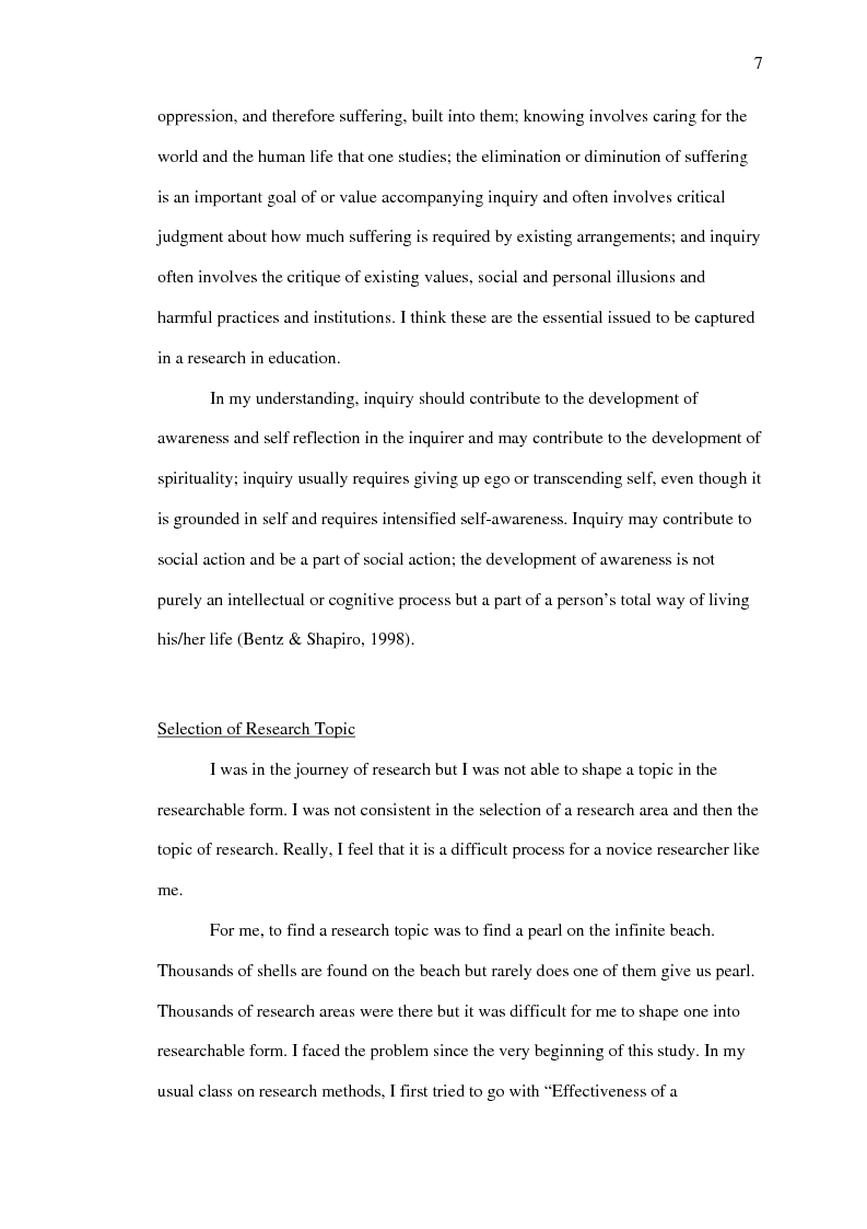 Anteprima della tesi: My Journey of Learning and Teaching Mathematics from Traditionalism to Constructvism: a Portrayal of Pedagogical Metamorphosis, Pagina 4