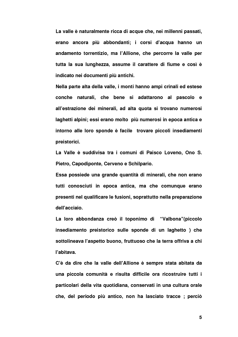 Anteprima della tesi: Tremila anni di lavoro nella valle dell'Allione dalla siderurgia antica alla produzione della grafite artificiale alla piccola industria, Pagina 2