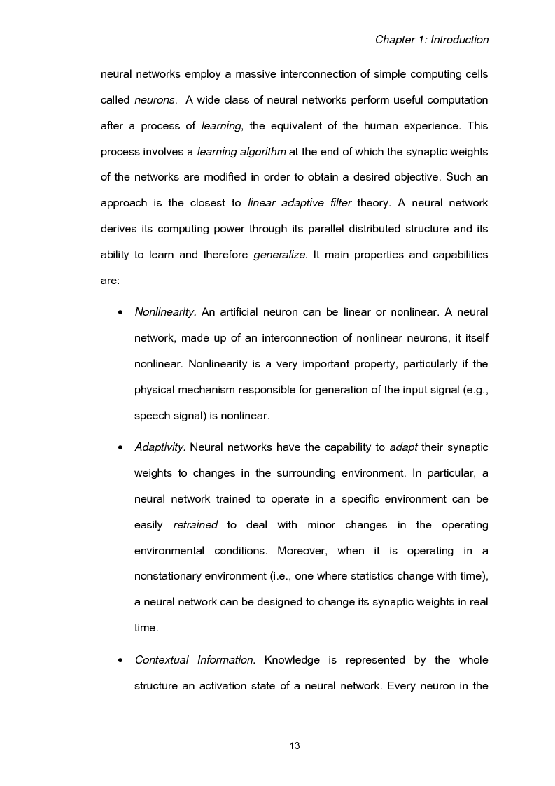 Anteprima della tesi: Adaptive Filtering Algorithms: New and Old, Pagina 5