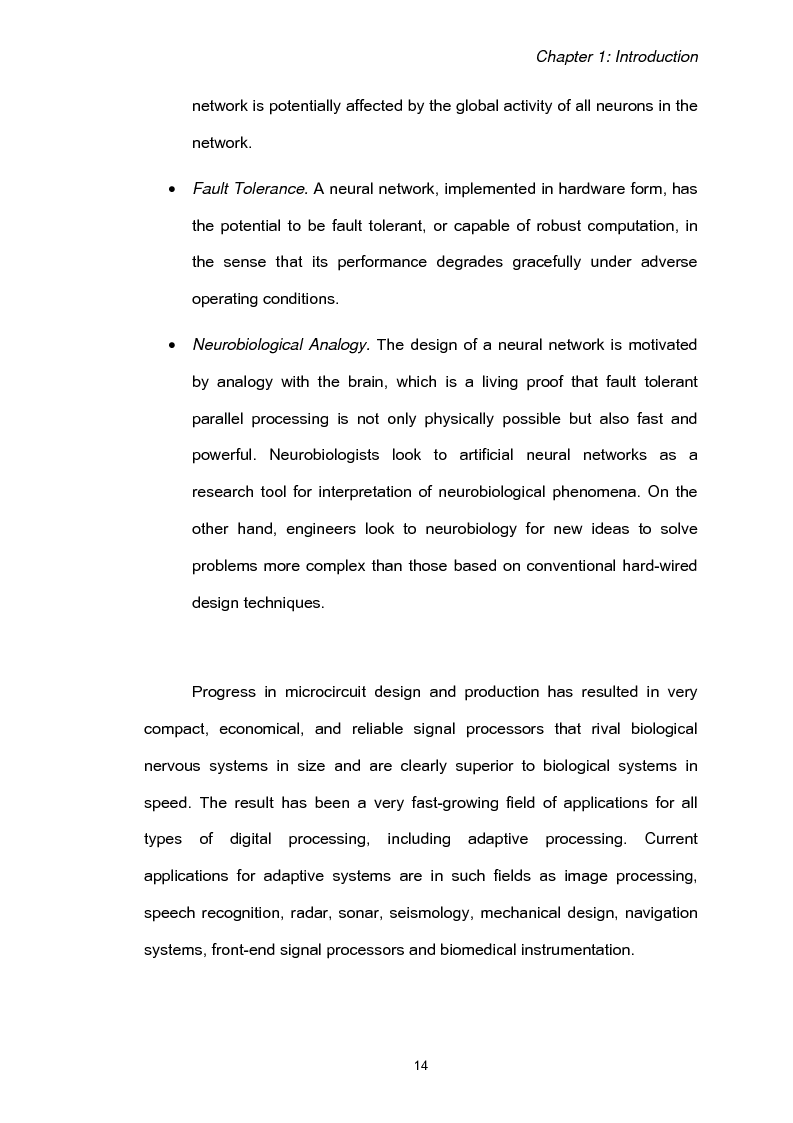 Anteprima della tesi: Adaptive Filtering Algorithms: New and Old, Pagina 6