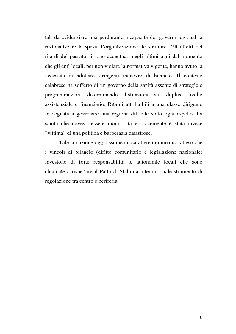 Anteprima della tesi: Vincoli e obblighi comunitari al finanziamento e all'organizzazione del servizio sanitario, Pagina 6