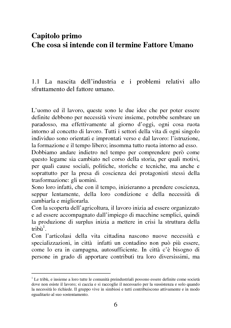 Anteprima della tesi: Il fattore umano nei call center, Pagina 3